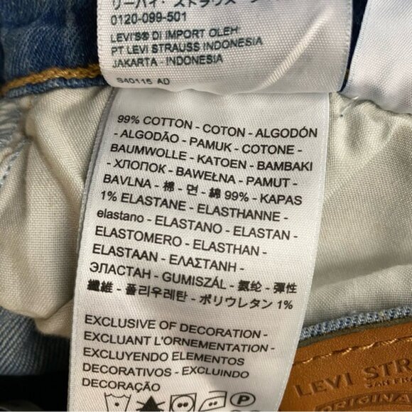 Levi’s Med Wash High Rise Wedgie Jeans 24 - Picture 6 of 15